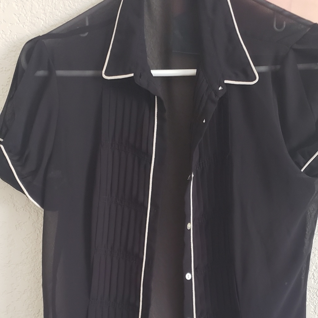 Zara Basic Small Black Top